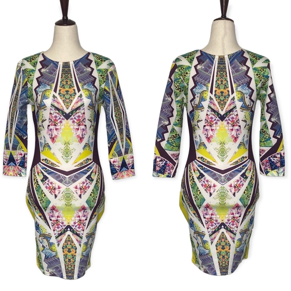 River Island Kaleidoscope Scuba Dress